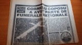 Ziarul evenimentul zilei 15 noiembrie 1995 - moartea lui corneliu coposu