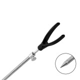Suport telescopic lansetă din oțel Delphin / spate 50-90cm