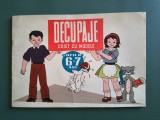 Decupaje, caiet cu modele - IPBT, 1971 / C0G