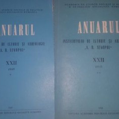 Anuarul Institutului de Istorie si Arheologie „A. D. Xenopol” XXII 1, 2