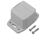 Carcasă universală HAMMOND 50x52x40mm cu lame de fixare, ABS, IP66, gri deschis