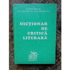 Iustina Itu - Dictionar de critica literara