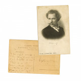 Barbu Ștefănescu Delavrancea, fotografie tip carte poștală