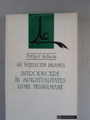 FRITHJOF SCHUON - SA INTELEGEM ISLAMUL - INTRODUCERE IN SPIRITUALITATEA LUMII foto