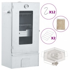 Afumătoare cuptor/grătar, generator fum rece, oțel galvanizat foto