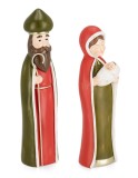 Cumpara ieftin Set 2 figurine Nasterea Domnului polirasina 15,5x6,5x30h