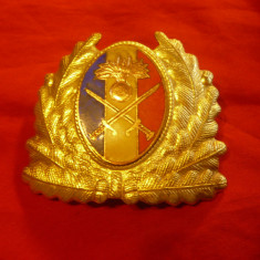 Insigna Militara de Sapca - Infanterie , L=6,5cm