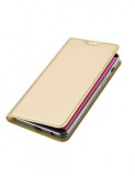 Husa Samsung J8 2018 j810 A6+ A605 Flip Book Gold