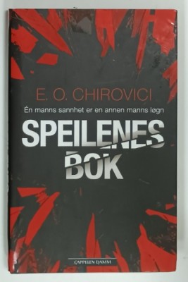 SPEILENES BOK de E. O. CHIROVICI , 2017 foto