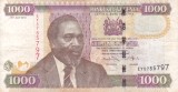 KENYA 1.000 shillingi 2010 VF!!!
