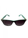 Ochelari de soare dama, UV400, Animal print, Plastic, Negru, Oem