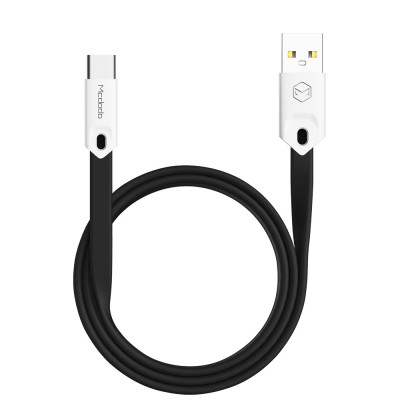 Cablu Date &amp;amp; Incarcare Tip C 2.4A (Negru) 1 Metru Mcdodo Gorgeous CA-4881 foto