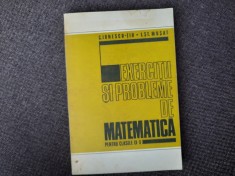 EXERCIȚII ȘI PROBLEME DE MATEMATICA PENTRU CLASELE lX-X-C. Ionescu - ȚIu RF5/4