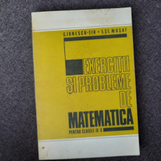 EXERCIȚII ȘI PROBLEME DE MATEMATICA PENTRU CLASELE lX-X-C. Ionescu - ȚIu RF5/4