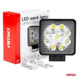 Proiector LED Auto 27W, 2160lm, 9-36V, 6000K-6500K, 110mm, Slim, Offroad, Tuning Auto