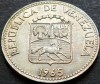 Moneda 5 CENTIMOS - VENEZUELA, anul 1965 *cod 4653 A, America Centrala si de Sud