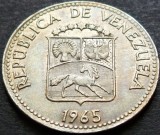 Cumpara ieftin Moneda 5 CENTIMOS - VENEZUELA, anul 1965 *cod 4653 A