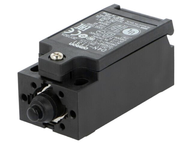 Limitator cursă bolţ &Oslash;6mm OMRON NO NC 10A max.240VAC max.250VDC