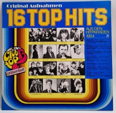 various - 16 Top Hits mai / iunie 1984 NM / NM vinil LP disc muzica pop rock Club Top 13 Germania foto