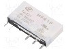 Releu miniaturale, 12V DC, 6A, serie HF41F, HONGFA RELAY - HF41F/12-ZST