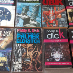 Colectie, pachet, 8 carti stiintifico-fantastice de Philip K. Dick