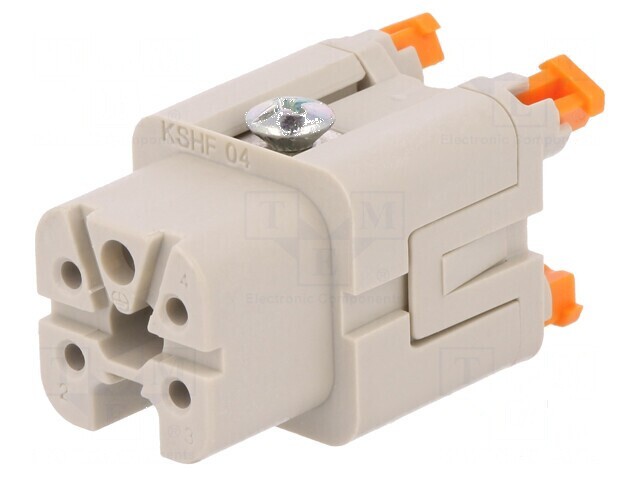 Conector HDC inserturi contact mamă CKSH PIN 5 4 PE 10A