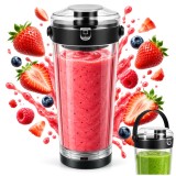 Recipient pentru blender portabil Zortiva ShakeWave, cu capac