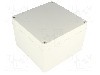 Carcasa ABS, 120mmx120mmx80mm, HAMMOND - 1554PGY