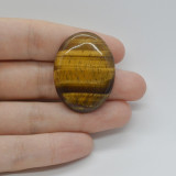 Cabochon ochi de tigru 35x27x5mm c145, Stonemania Bijou