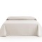 Cuvertura de pat velour, Somnart, 220x240 cm, crem Relax KipRoom