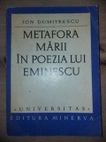 Metafora marii in poezia lui Eminescu- Ion Dumitrescu