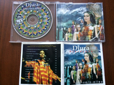 Djura Uni-Vers-Elles cd disc muzica folclor world populara algeriana france 2002 foto