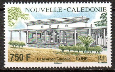 NOUA CALEDONIE 2014, Arhitectura, serie neuzată, MNH foto