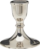 Sfantnic argintiu decorativ pentru masa si interior, 7,5 cm