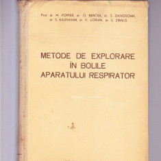 METODE DE EXPLOATARE IN BOLILE APARATULUI RESPIRATOR