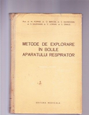 METODE DE EXPLOATARE IN BOLILE APARATULUI RESPIRATOR foto