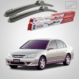 Ștergătoare Honda Civic VII ES Sedan 4-Door 2001-2005 | Set Față Flat &ndash; TeamCar&reg;