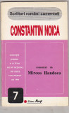 Bnk ant Constanin Noica comentat de Mircea Handoca, Alta editura