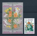 Marshall Islands 1986 - Craciun, flori, Anul International al Pacii, serie neuzata