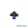 Racord tip cruce plastic 8mm Alta marca Alt model #7
