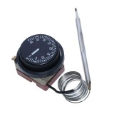 Termostat Reglabil 0-40&deg;C Sonda Inox 250V 16A Cuptor Paine Covrigarie Patiserie Pizzerie 600mm