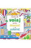 Carte de voiaj pentru desenat si colorat