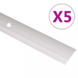 Profile de pardoseală, 5 buc., auriu, 90 cm, aluminiu