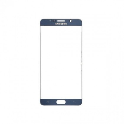 Carcasa (Sticla) Geam Samsung N920 Galaxy Note 5 Blue Orig China