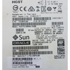 Hard disk server NOU Sun Oracle SAS 12Gb 8Tb 7200 RPM 256Mb cache 7337414 7332768 HUH721008AL5200 0F27393