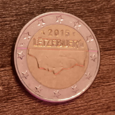 M3 C50 - Moneda foarte veche - 2 euro - Luxemburg - 2015