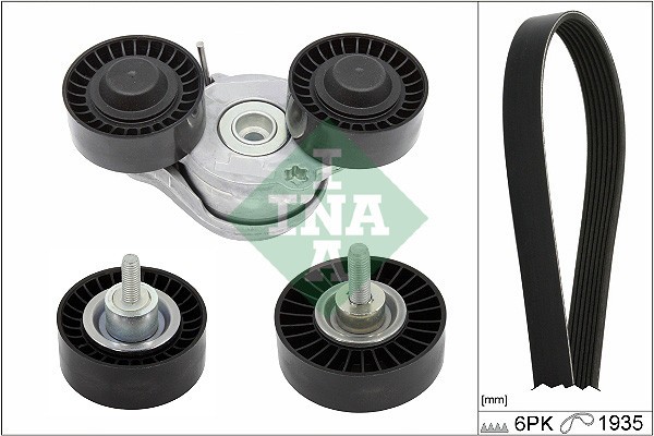 INA 529 0426 10 Set curea transmisie cu caneluri