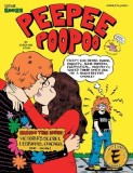 Revista Comica Peepee Poopoo #80085 de Caroline Cash - Premiata Eisner, Ignatz, Broken Frontier - Coperta Carton Folio, Sticker Sheet