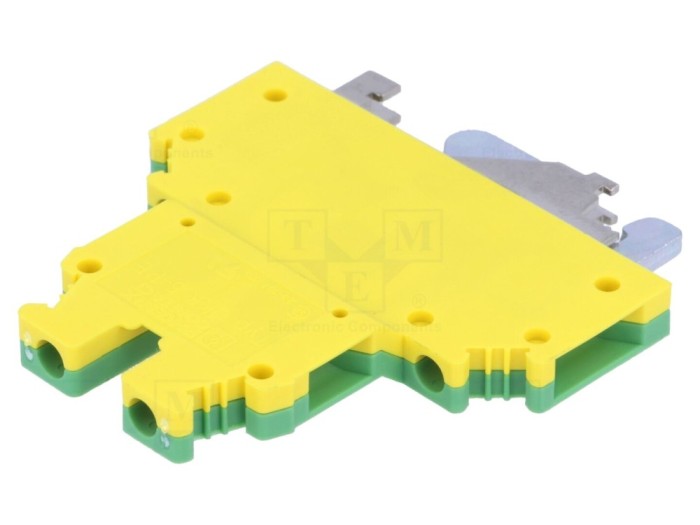 Conector de șine 4 borne 0,2-4mm&sup2;