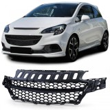 Grila tip fagure fara emblema neagra, potrivita pentru Opel Corsa E 2014-2019 Performance AutoTuning